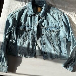 American Eagle Outfitters Light Blue Jean Jacket